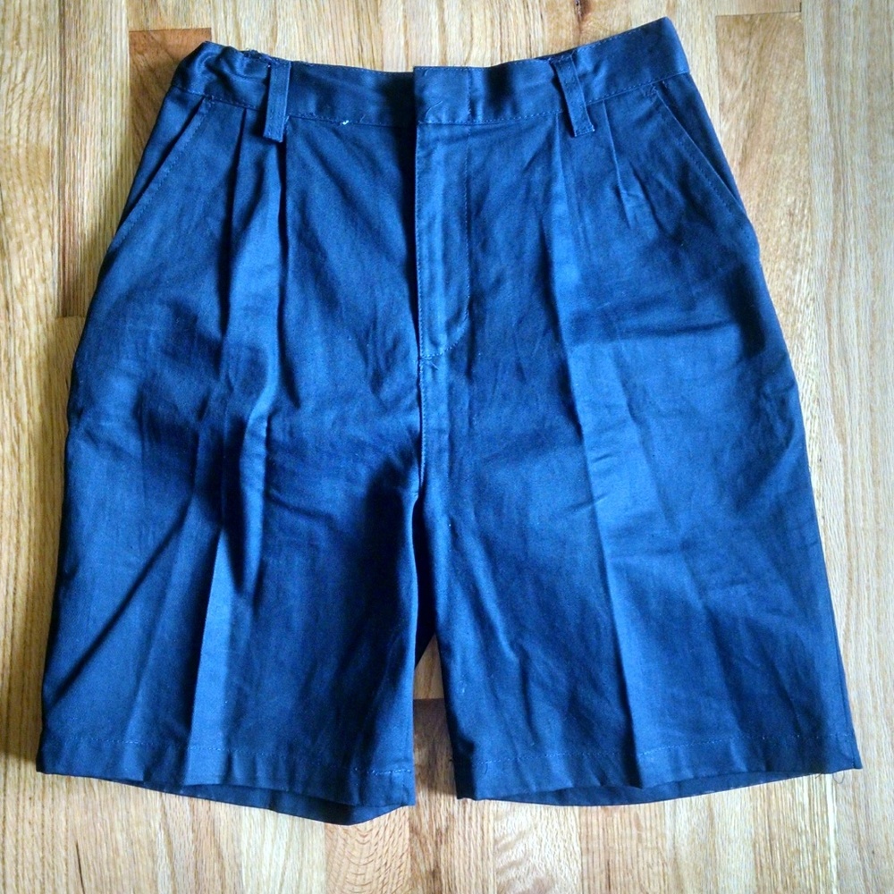 Navy blue school uniform shorts size 16